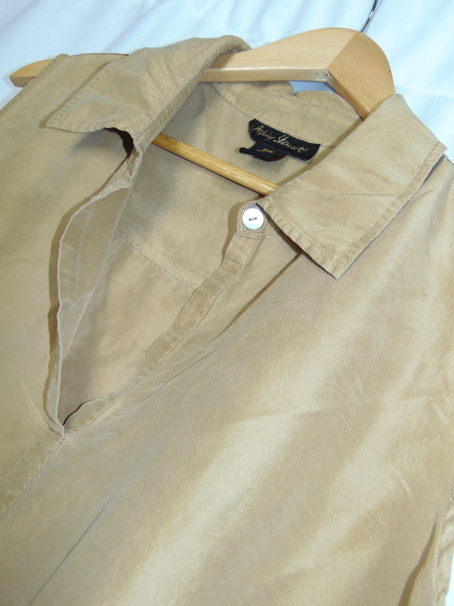 100% SILK ASHLEY STEWART BLOUSE