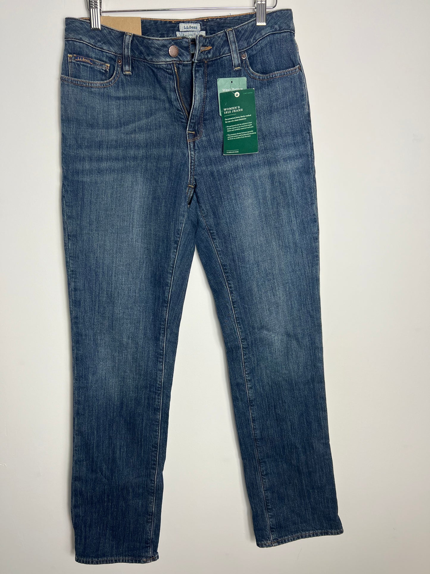 DISCONTINUED L.L.BEAN 1912 FAVORITE FIT