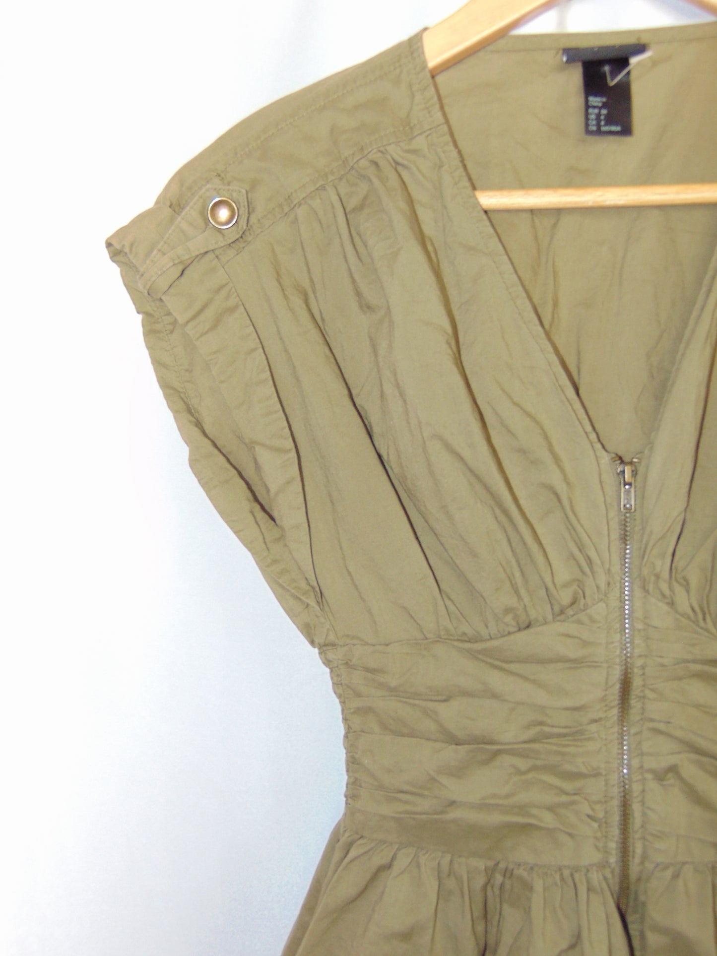 CINCHED CARGO DRESS