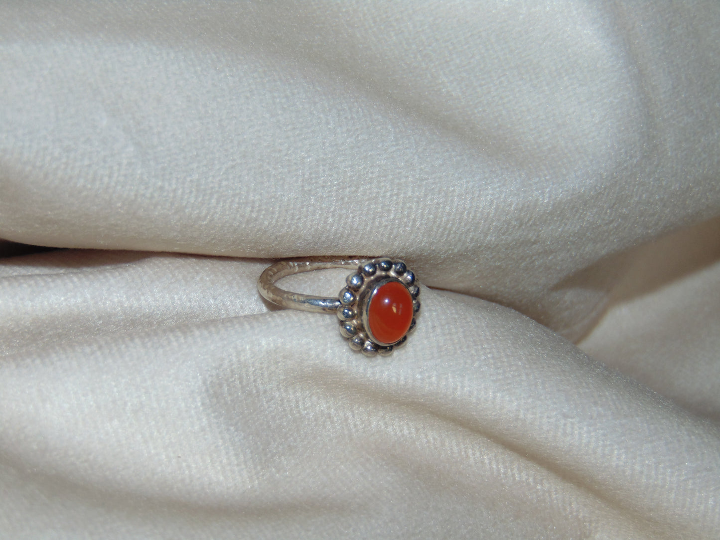 CARNELIAN SUN RING