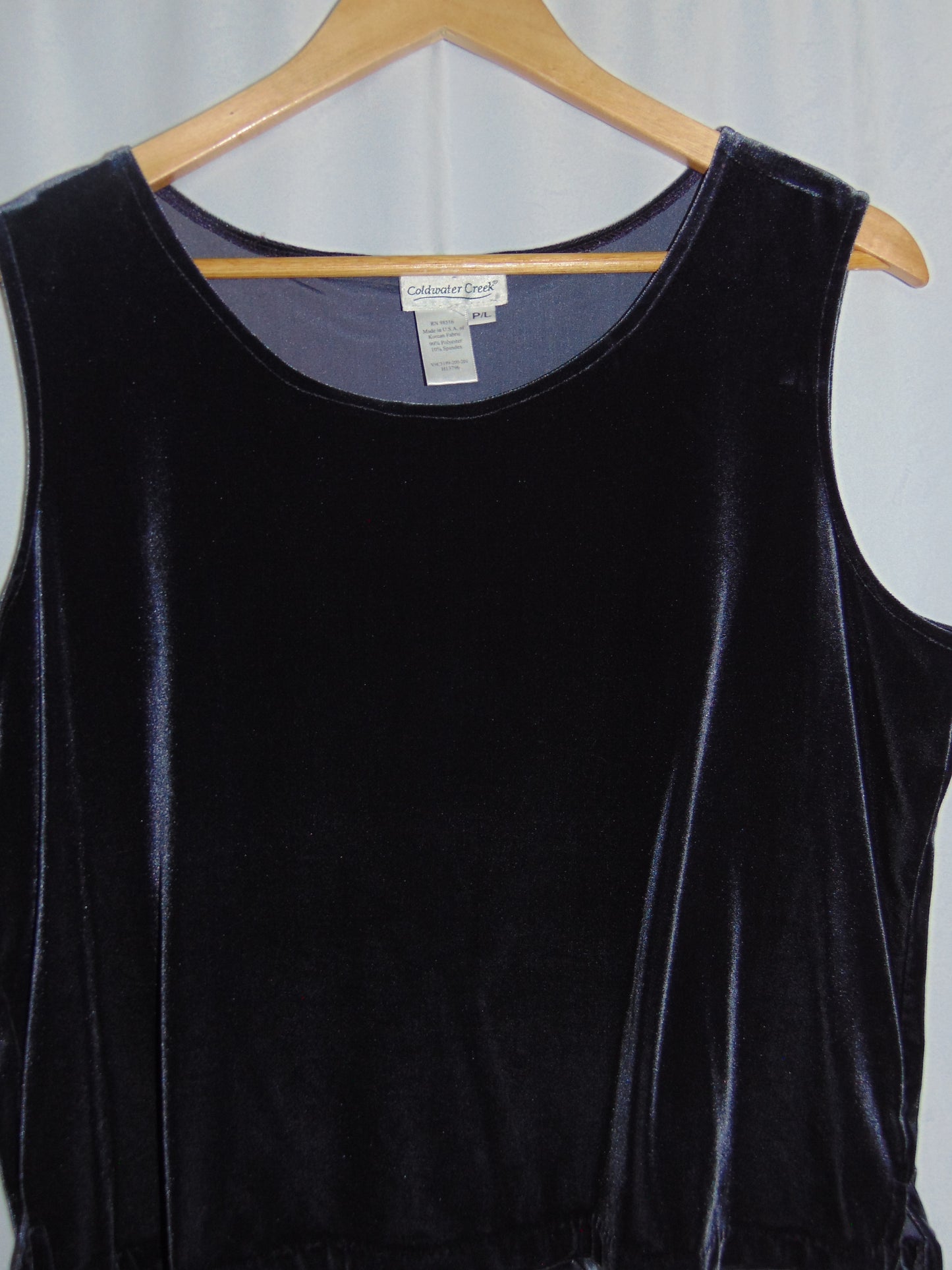 VIOLET VELOUR TOP