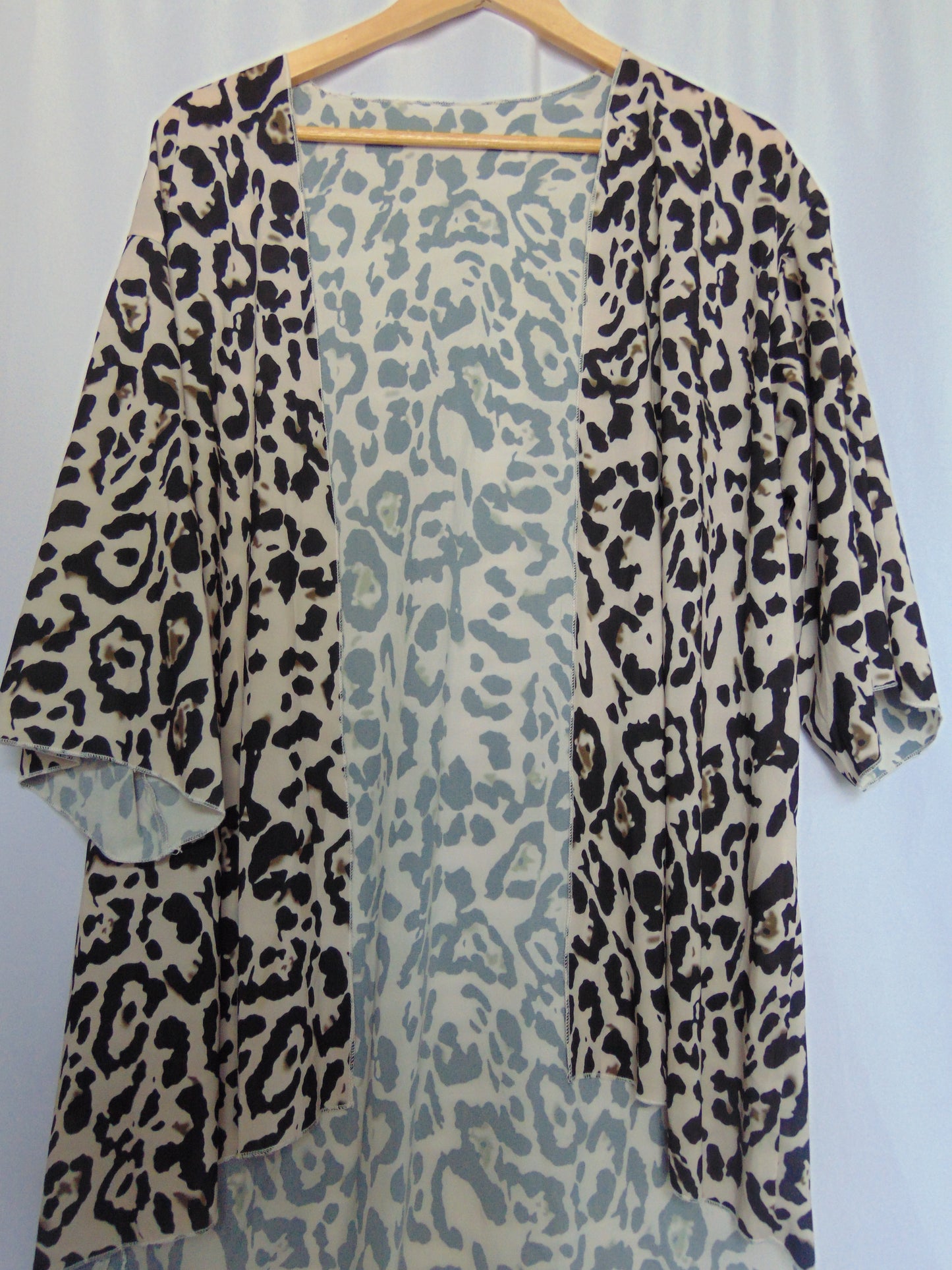 CHEETAH COVER UP/KIMONO