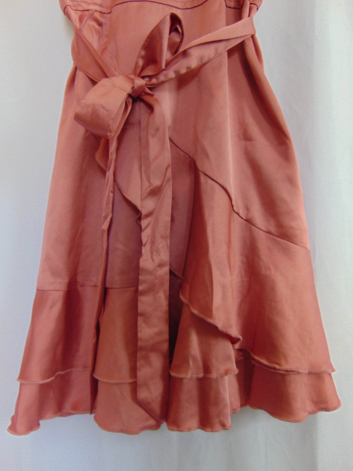 Faux Wrap Cocktail Dress