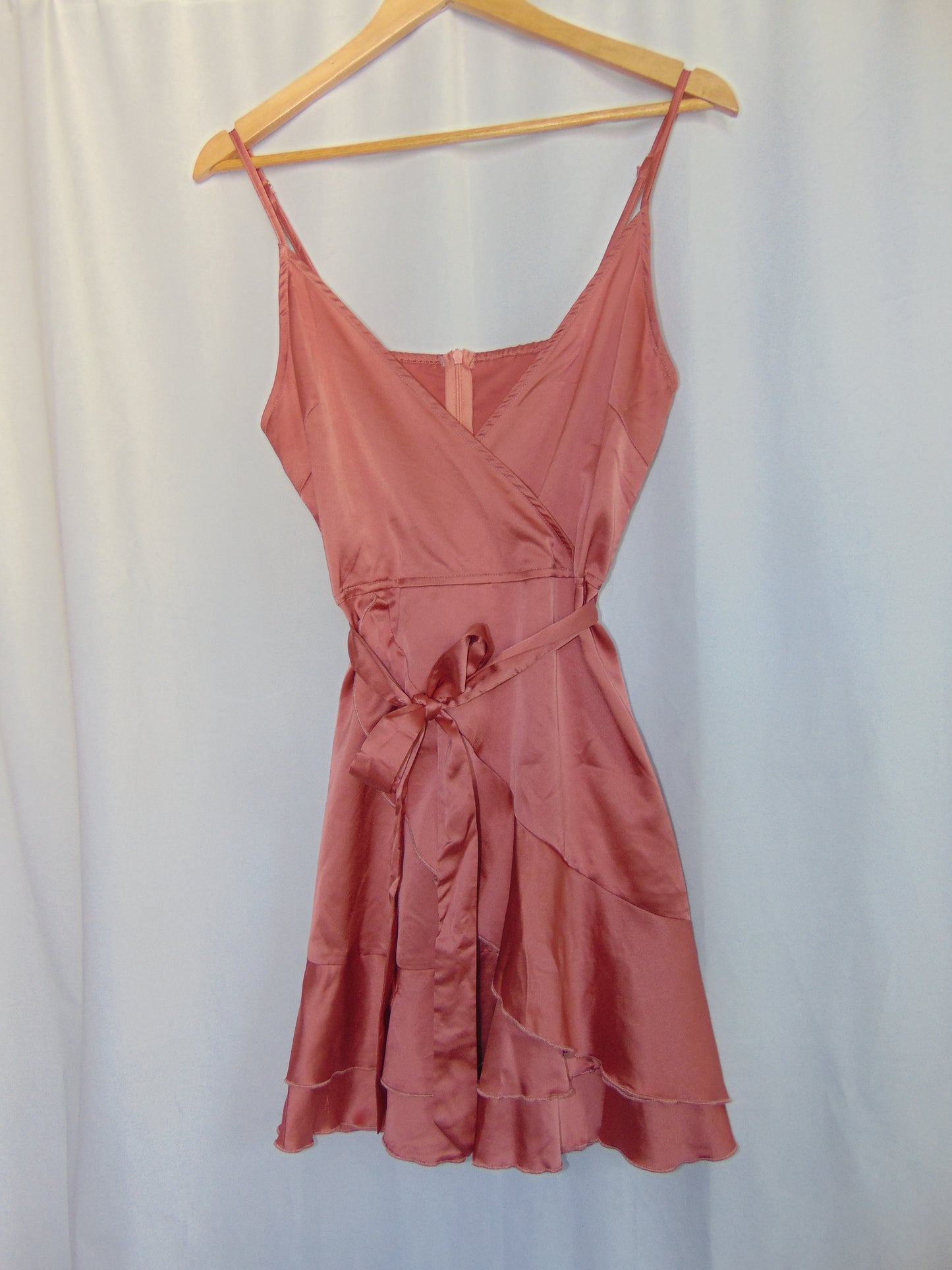 Faux Wrap Cocktail Dress