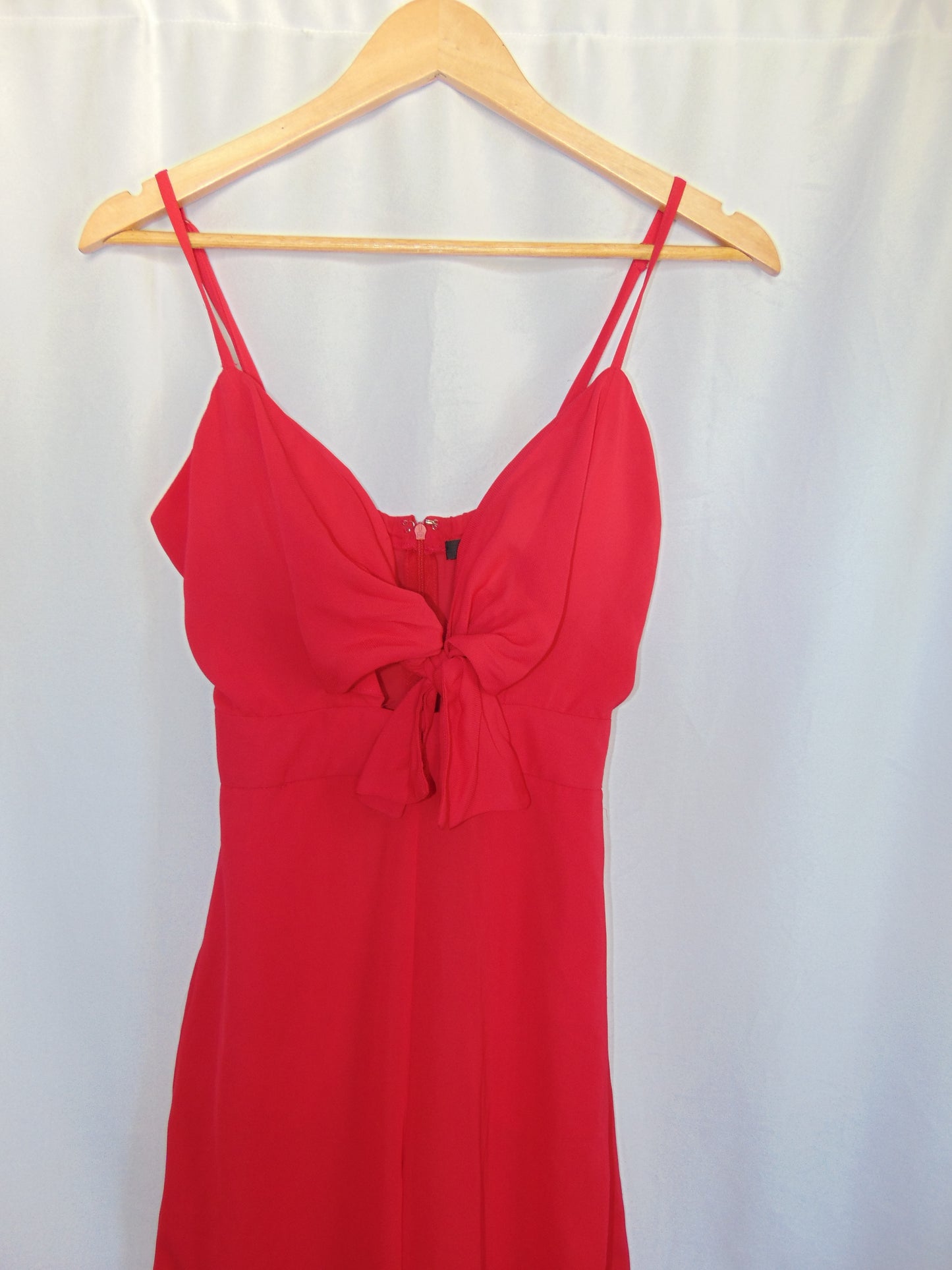 ROMEO & JULIET RED TIE ROMPER