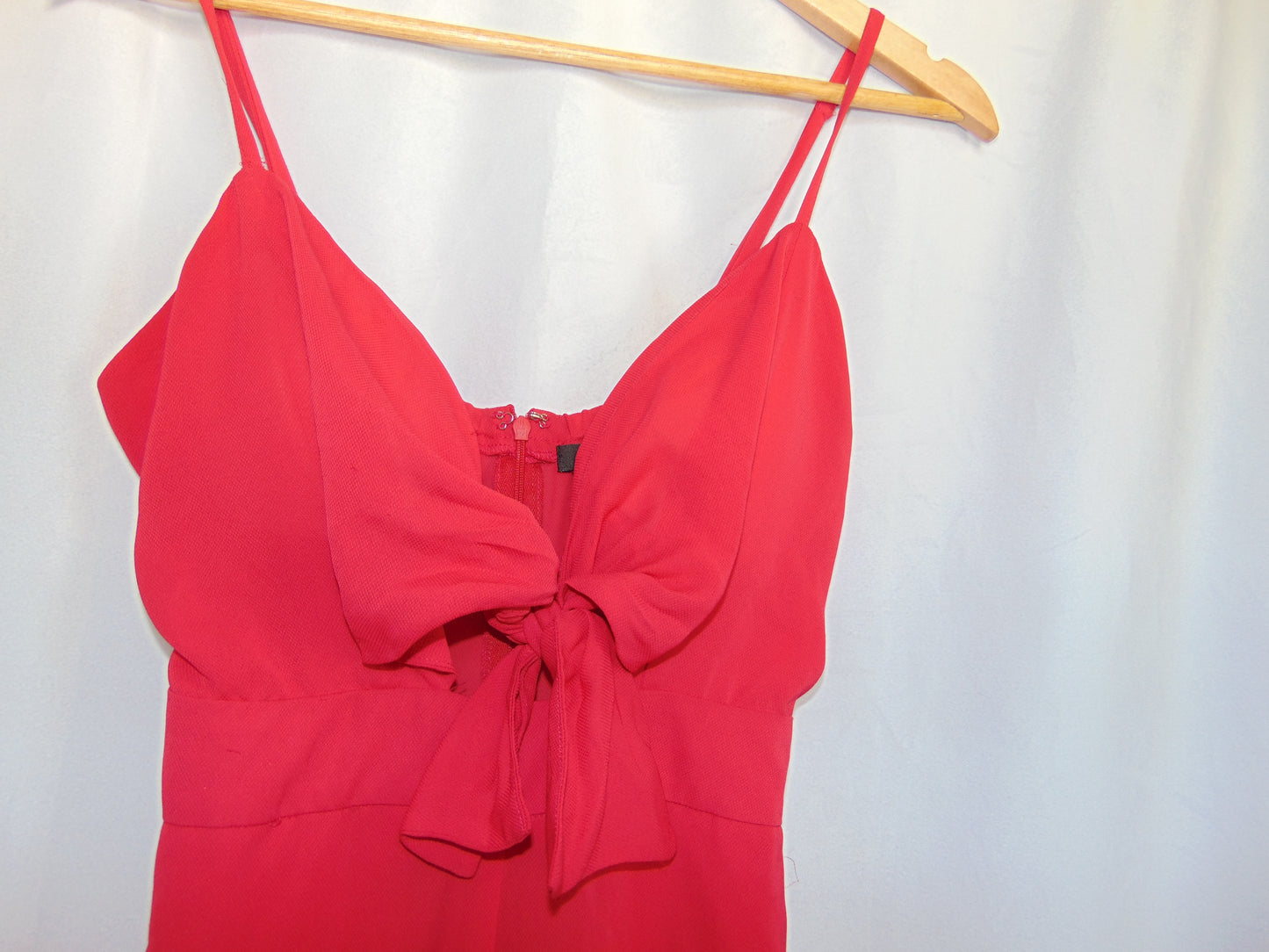 ROMEO & JULIET RED TIE ROMPER