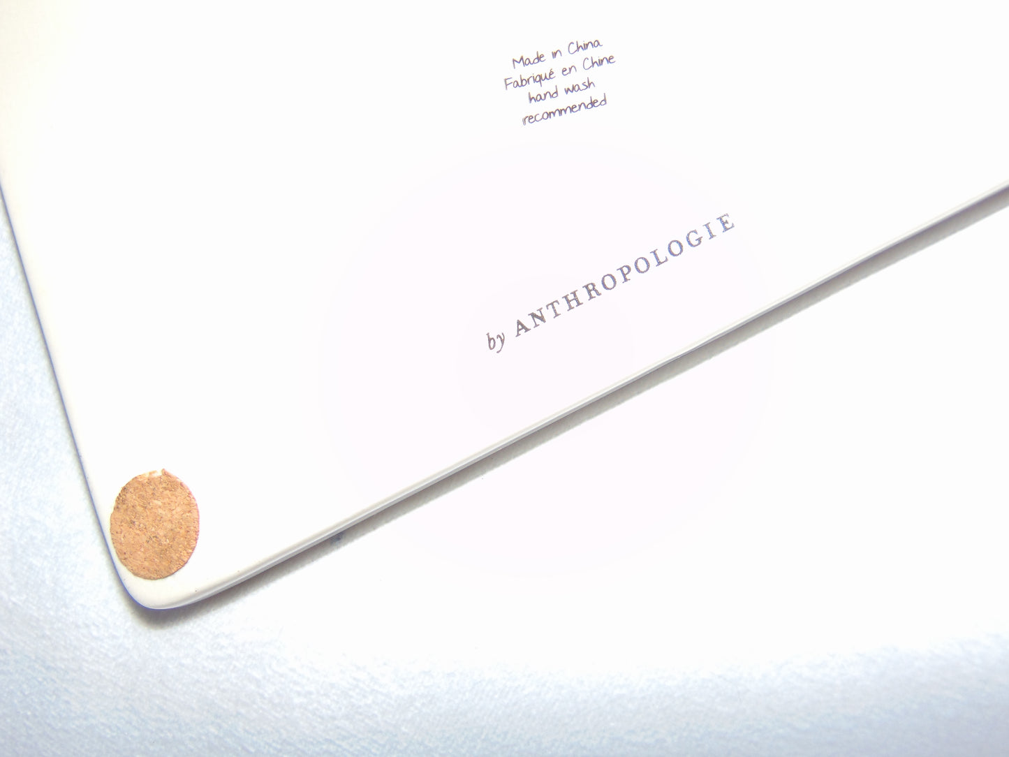 "K" MONOGRAM ANTRHOPOLOGIE CHARCUTERIE/CHEESE BOARD