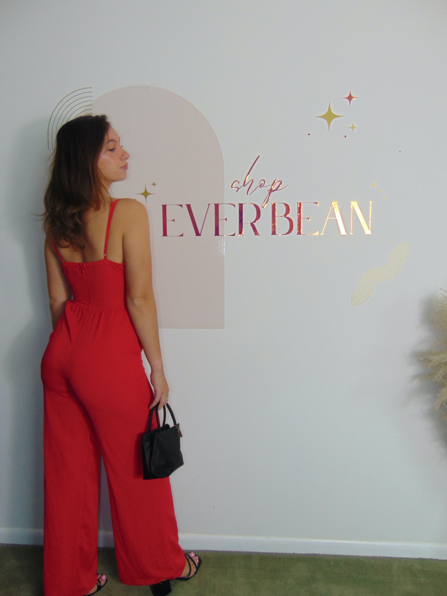 ROMEO & JULIET RED TIE ROMPER