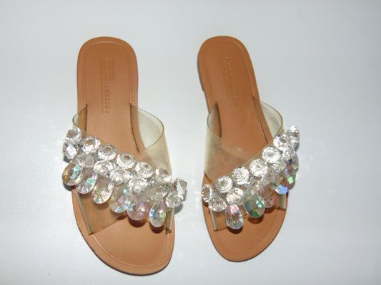 ASOS BEDAZZLED SANDALS