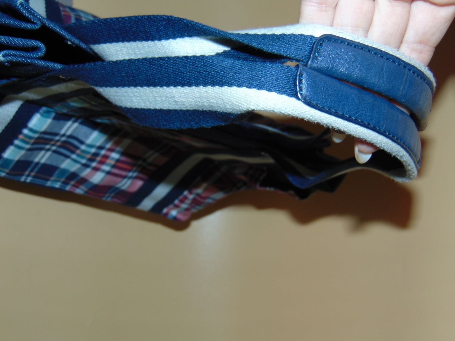 Y2K TOMMY HILFIGER DENIM MADRAS PLAID PURSE