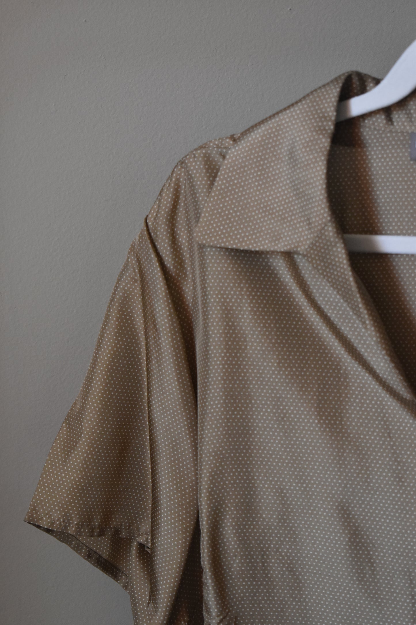SILK POLKA DOT BLOUSE