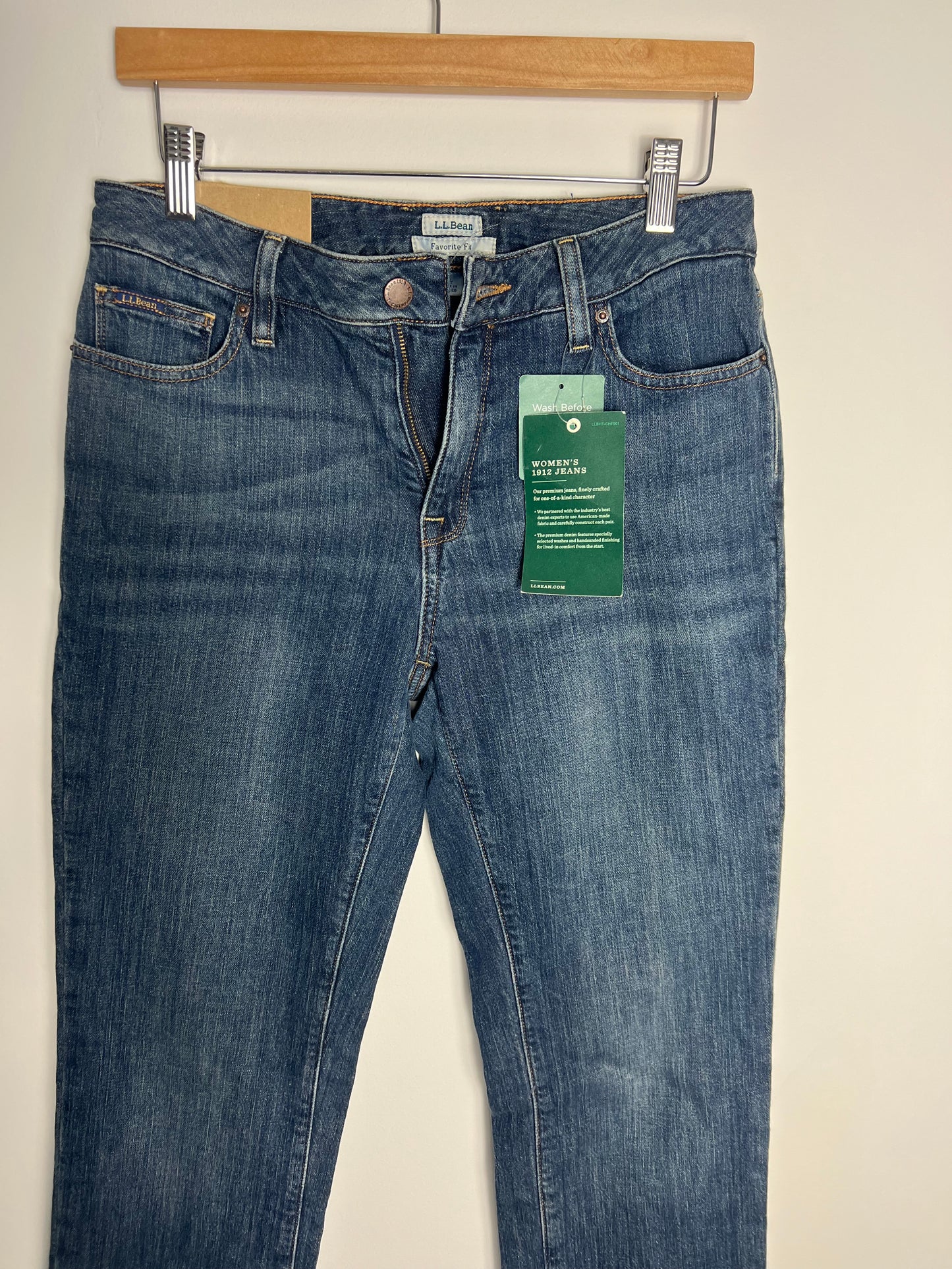 DISCONTINUED L.L.BEAN 1912 FAVORITE FIT