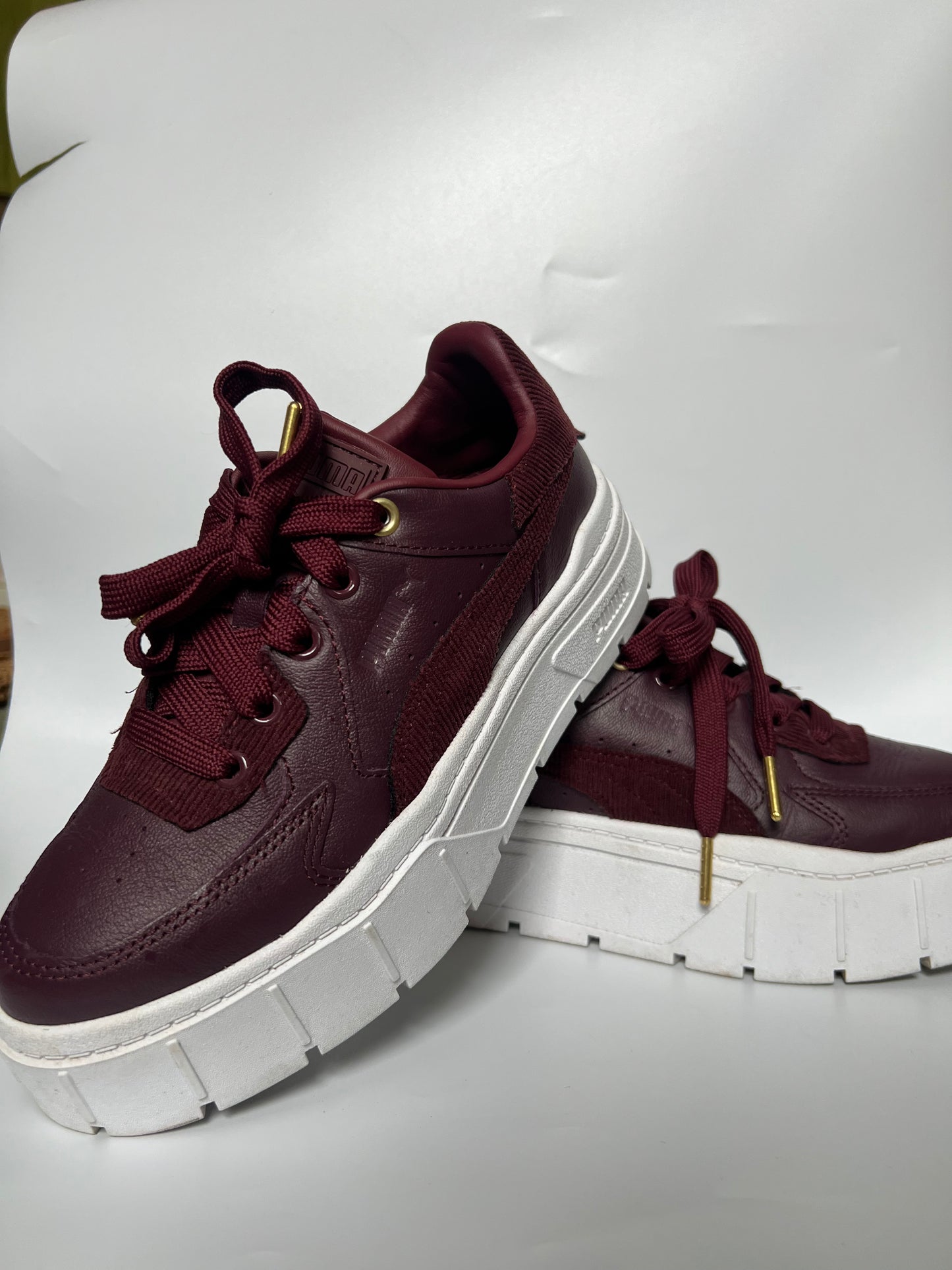 Puma Mayze Stack Edgy Cord Platform sneakers