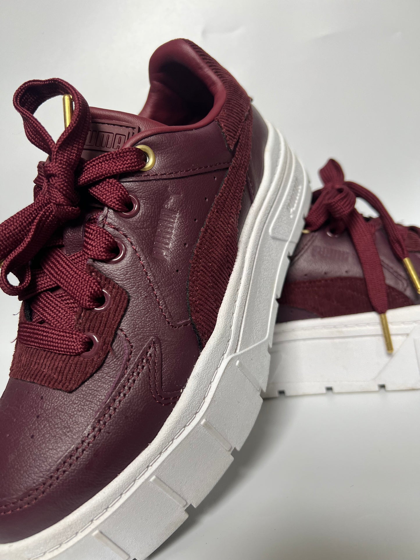 Puma Mayze Stack Edgy Cord Platform sneakers