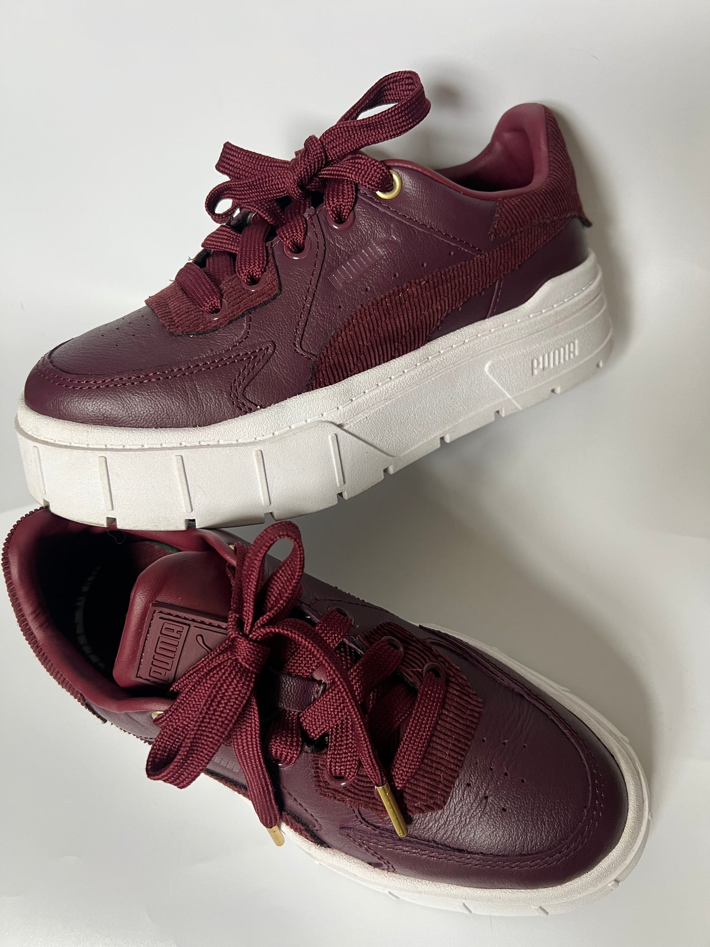 Puma Mayze Stack Edgy Cord Platform sneakers
