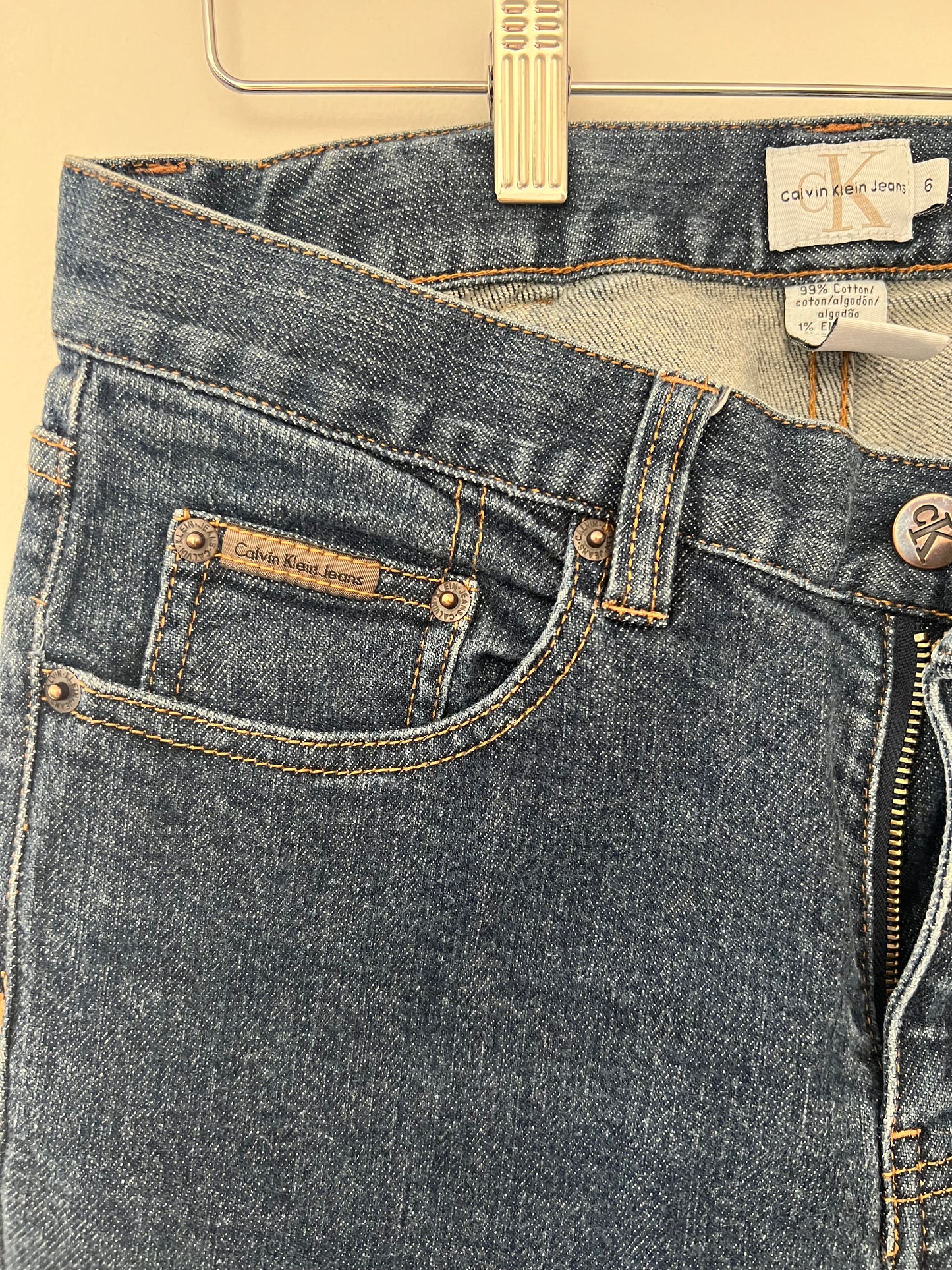 100% COTTON CALVIN KLEIN JEANS