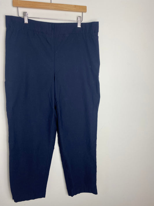 NAVY BLUE JONES & CO CHINOS
