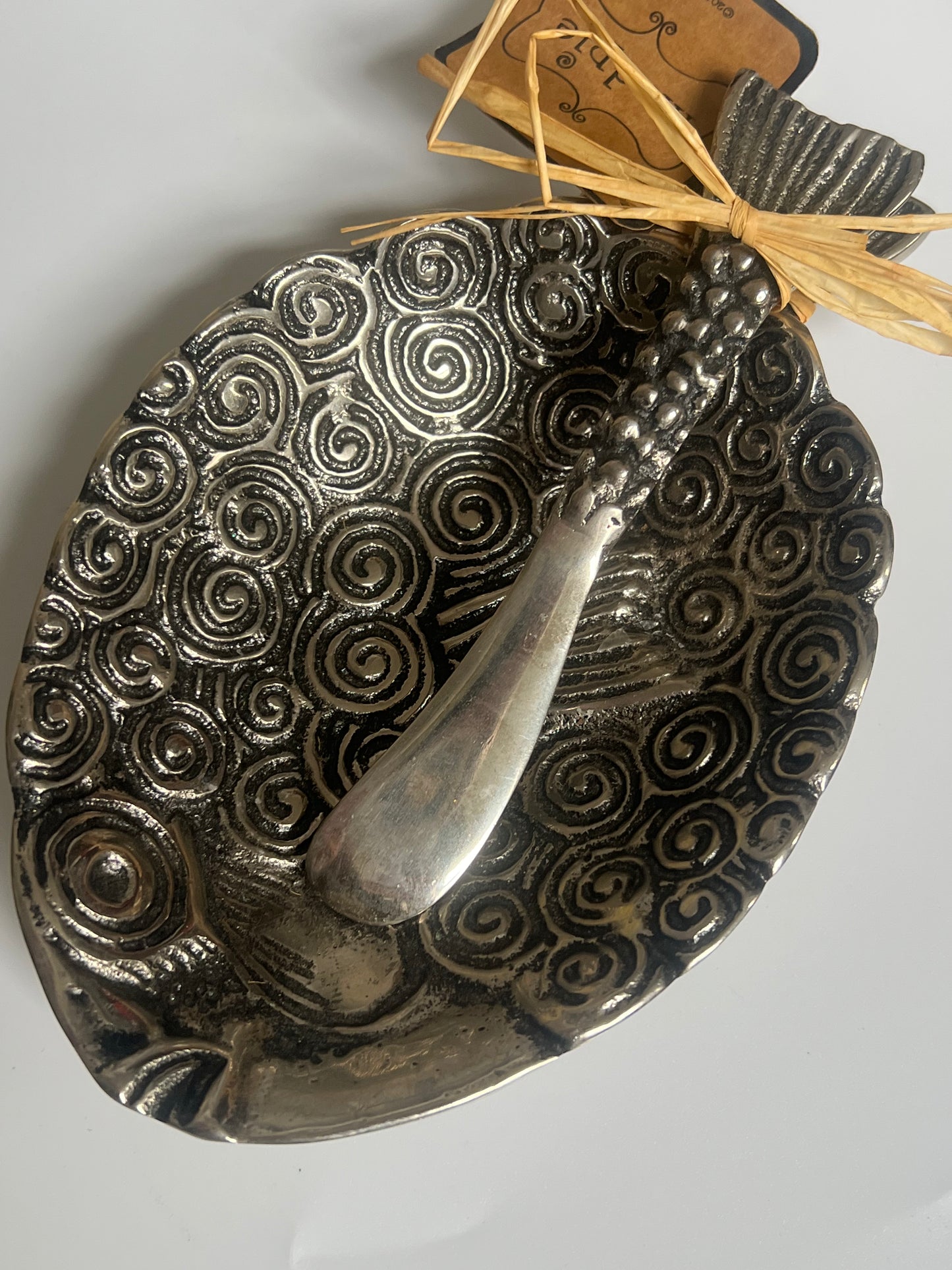 NWT MUDPIE METAL FISH DIP CUP SET