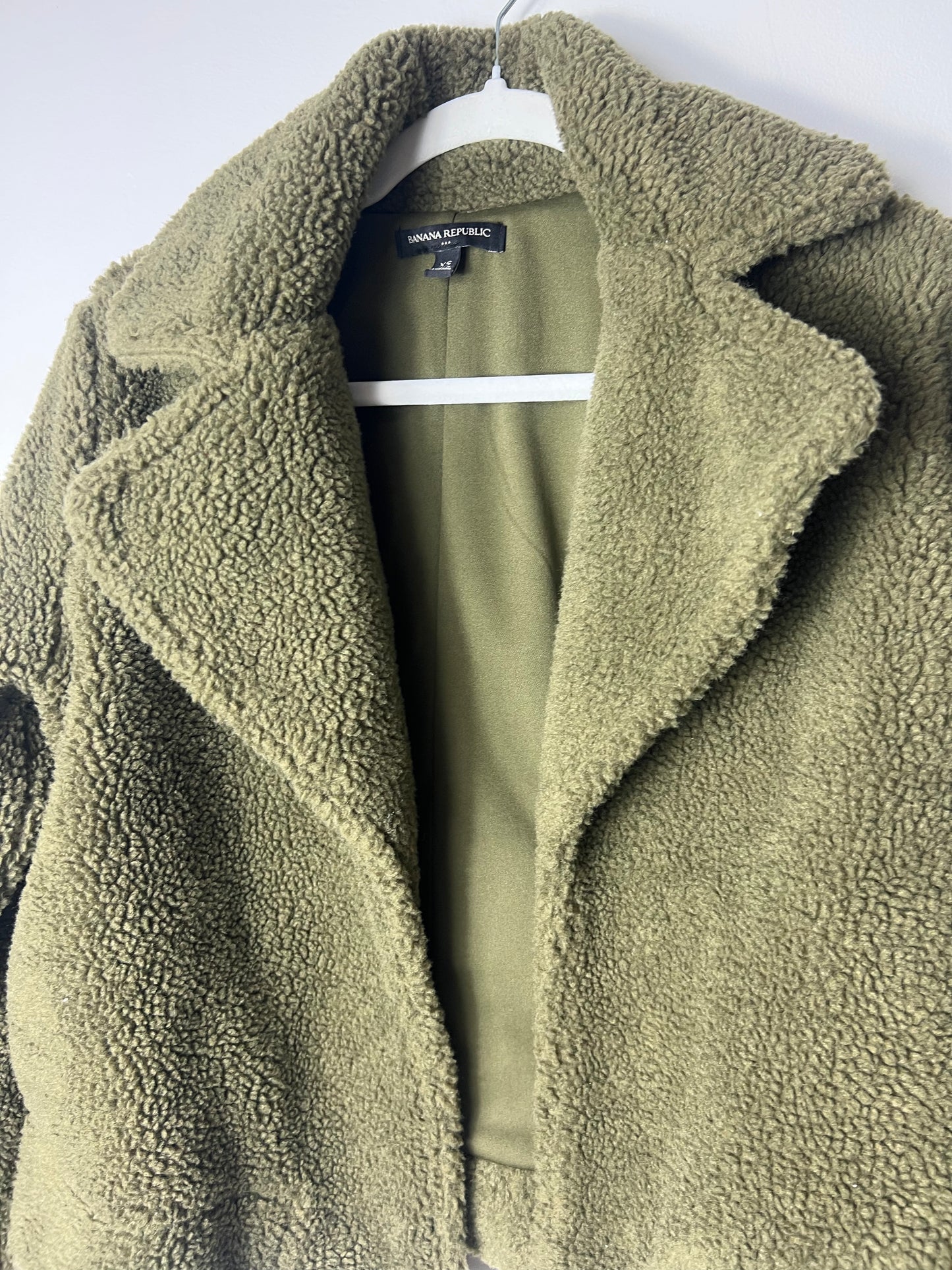 CROPPED SHERPA BLAZER