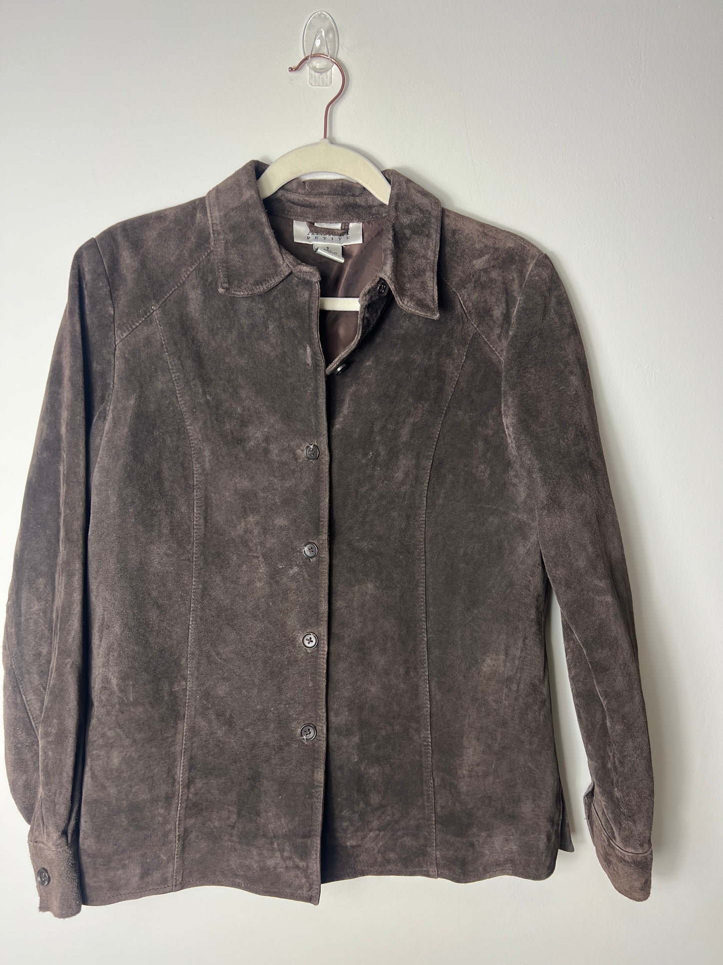 BROWN VINTAGE GENUINE LEATHER JACKET