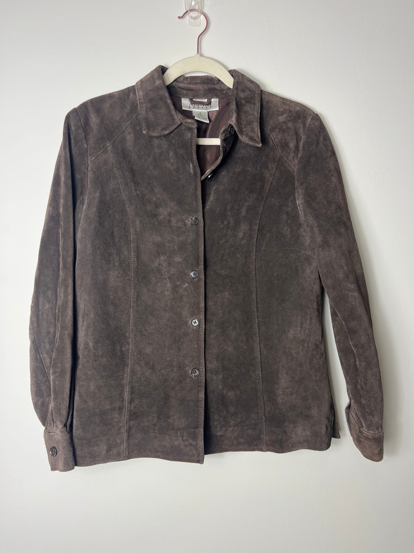 BROWN VINTAGE GENUINE LEATHER JACKET