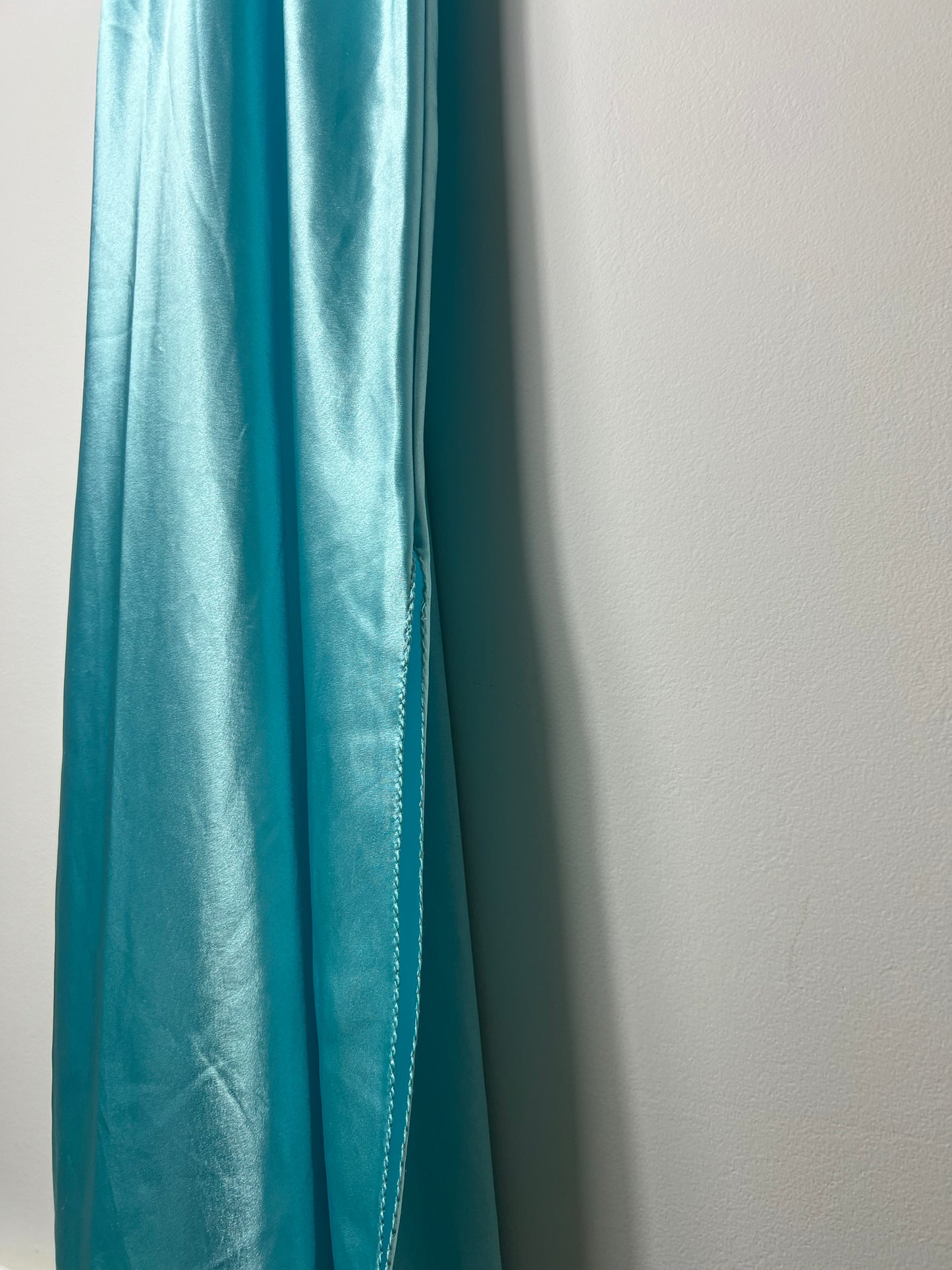 VINTAGE SKYBLUE SLIP DRESS