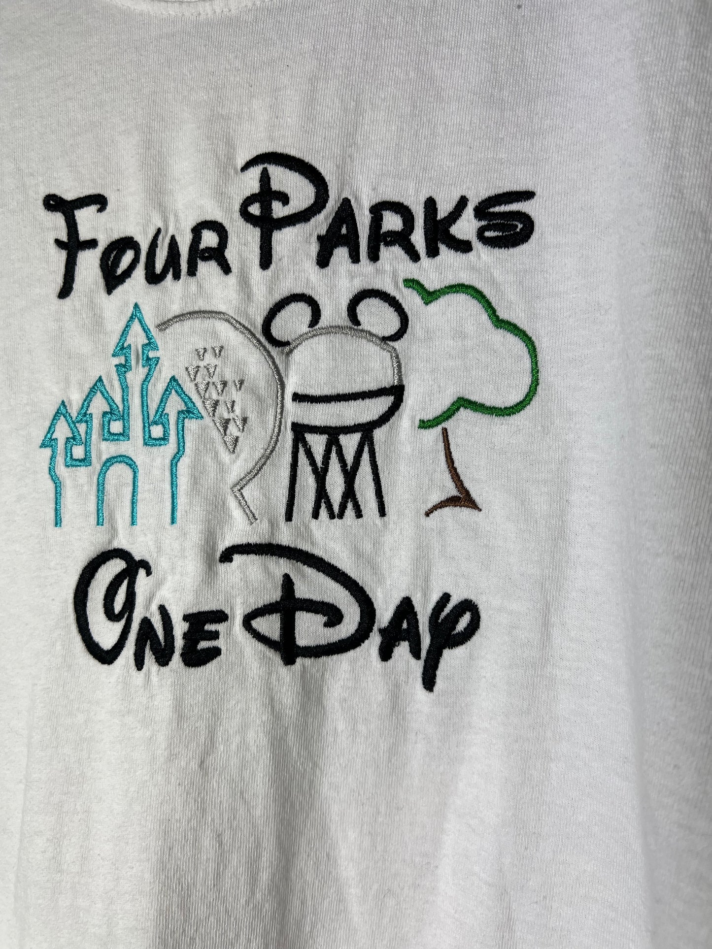DISNEY IS CALLING EMBROIDERED TSHIRT