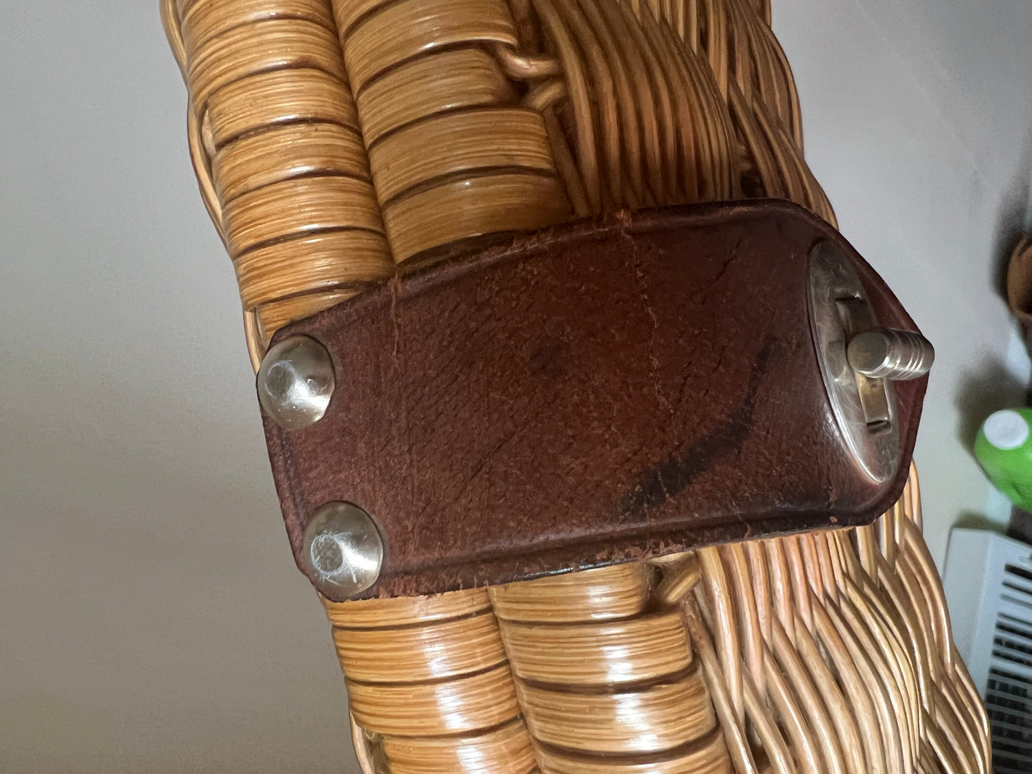 VINTAGE PATRICIA NASH MARCIANISE WICKER CLUTCH