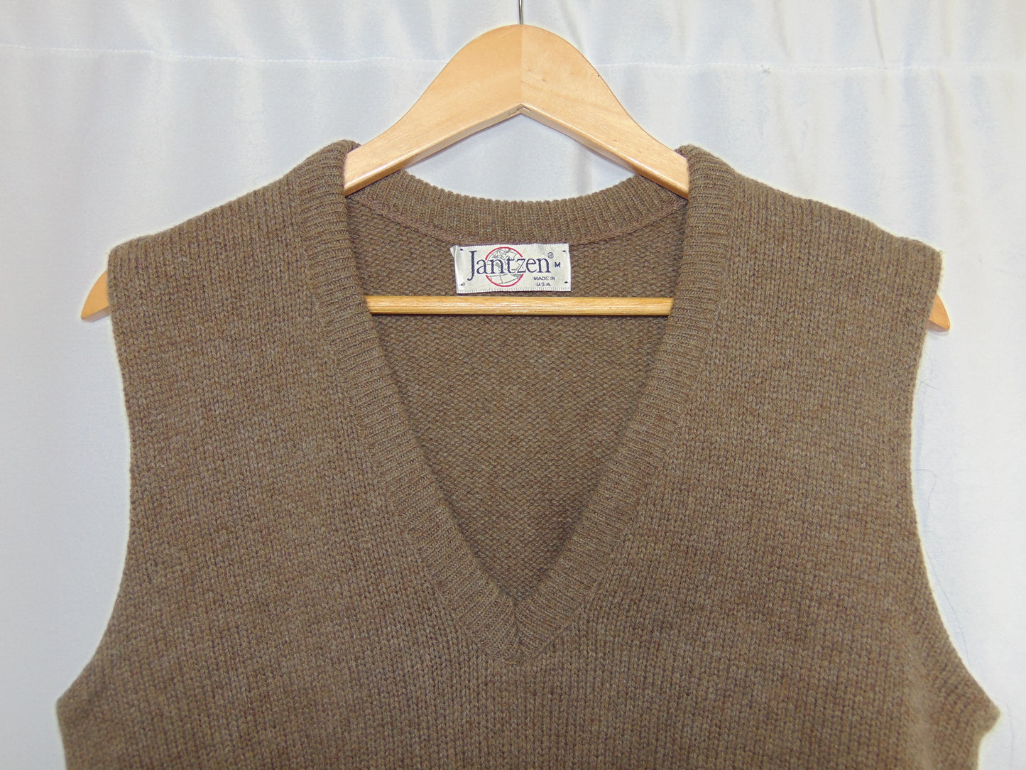 VINTAGE OVERSIZED KNIT VEST