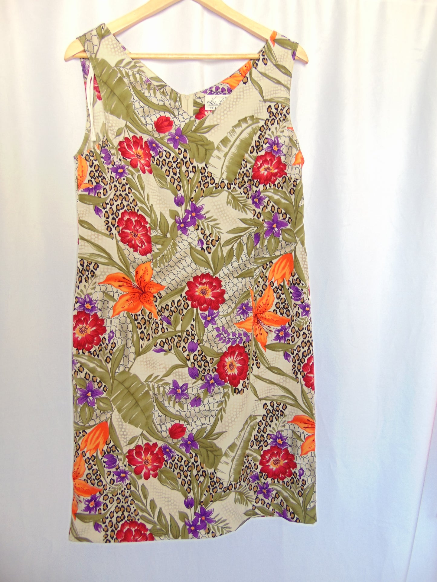 WILD GAL PRINT VINTAGE SUNDRESS
