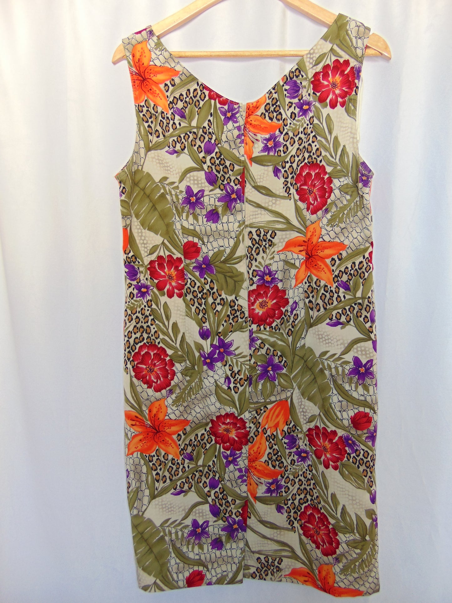 WILD GAL PRINT VINTAGE SUNDRESS