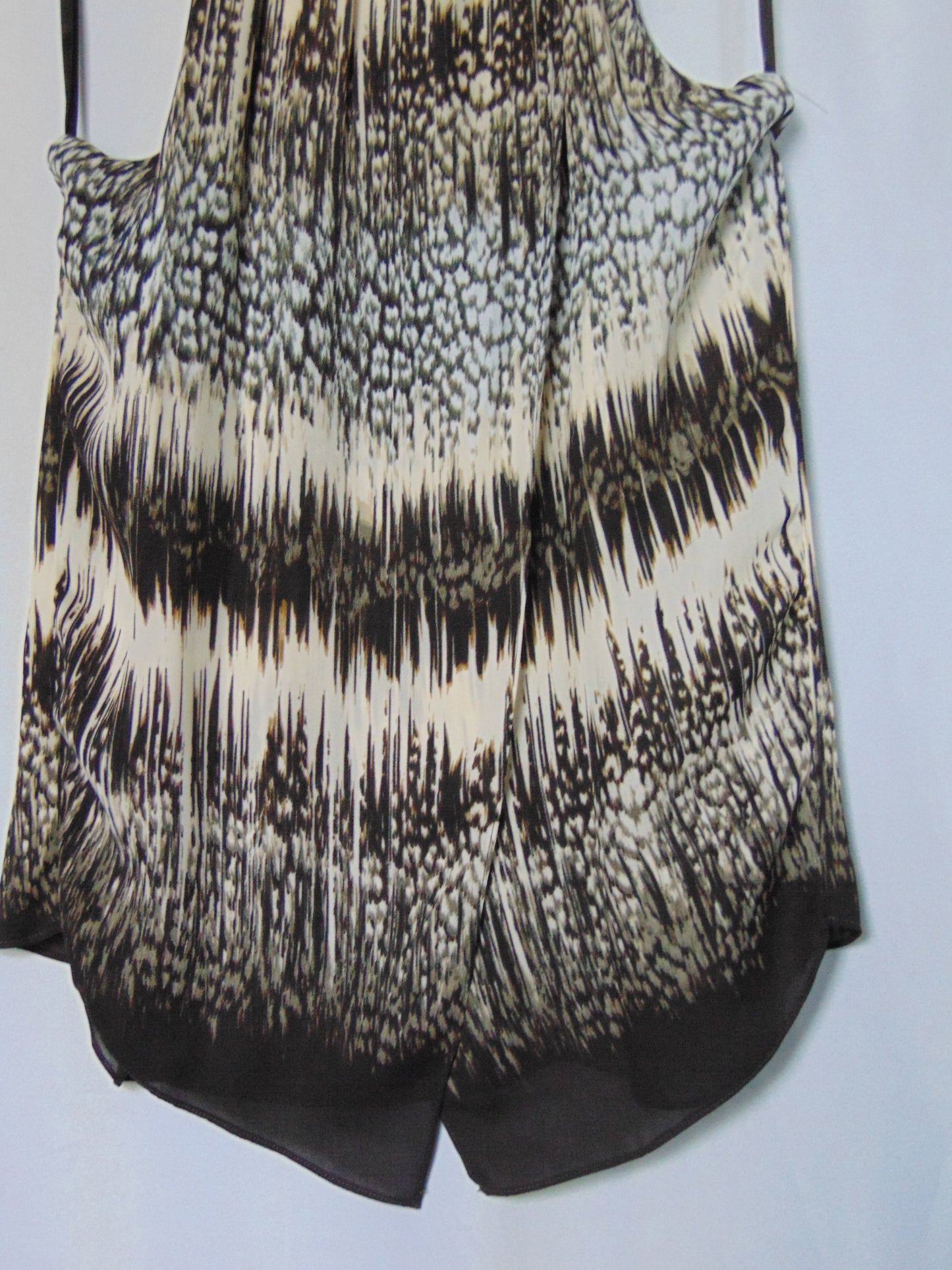 MICHAEL KORS HALTER SHIFT BLOUSE