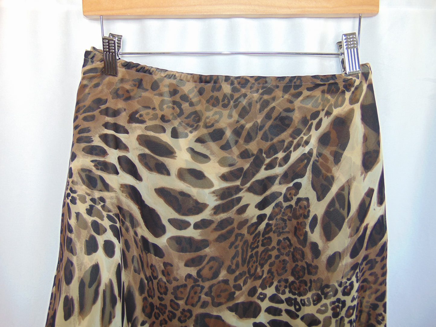 CHEETAH/LEOPARD SLIP SKIRT