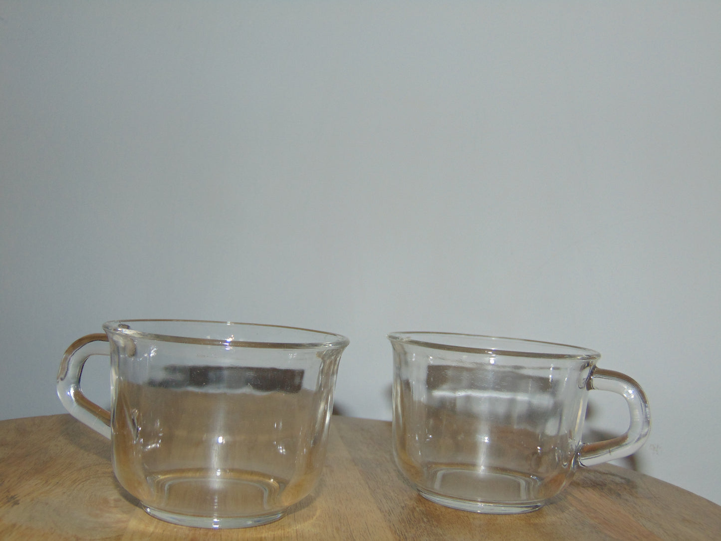 Set of 2 Vintage Fortecrisa Mexico Cappuccino Glasses