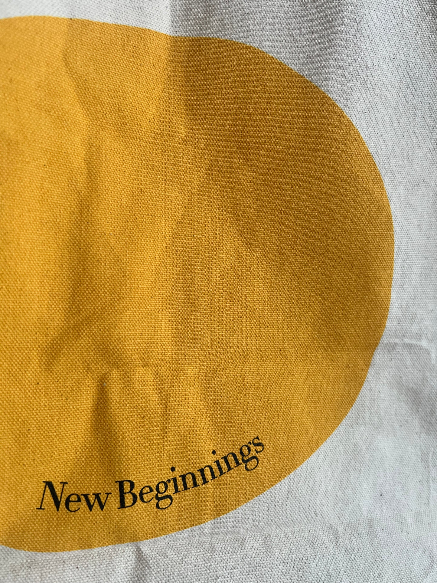 SALVADOR DALI VOGUE LOGO/NEW BEGINNINGS TOTE