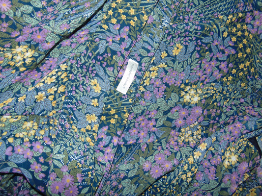 CHRISTOPHER & BANKS FLORAL MIDI SKIRT