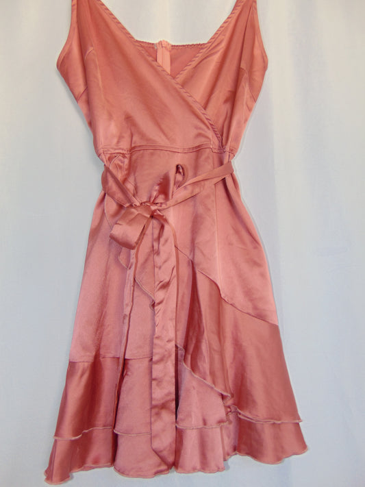 Layered Ruffle Cami Strap Dress