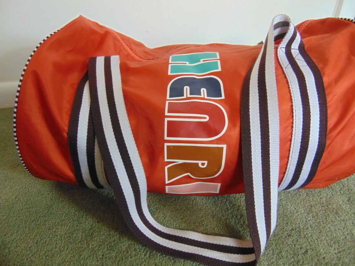 Henri Bendel Terrycloth Drawstring Duffle HENRI BENDEL Unisex Centennial Stripe Packable Designer  main image 2