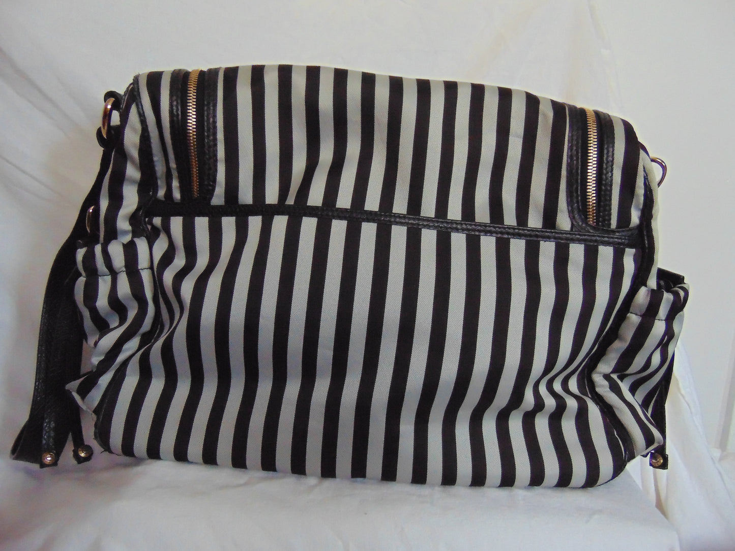 RARE HENRI BENDEL CENTENNIAL STRIPE DIAPER BAG