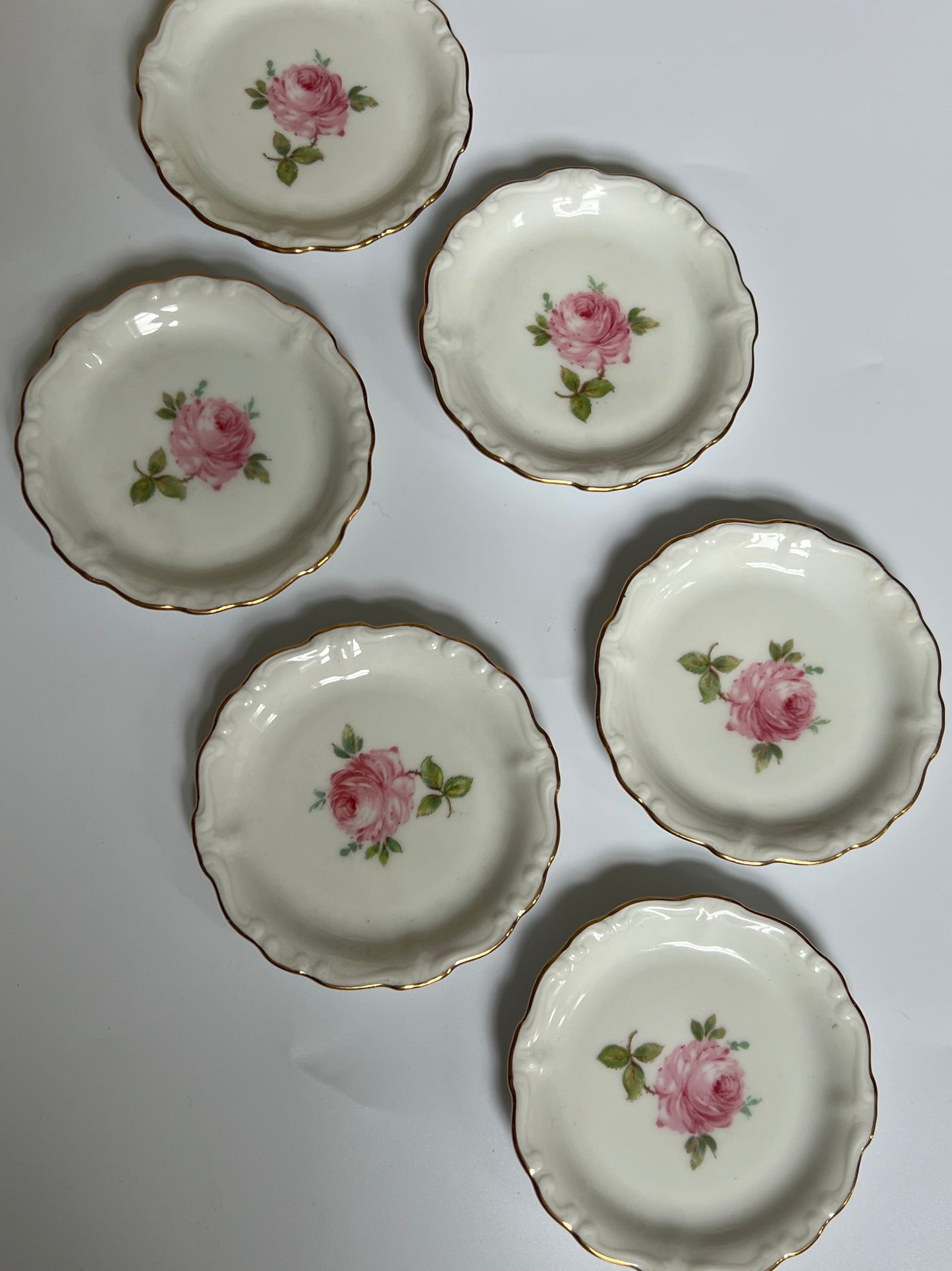 LA VIE EN ROSE 3" PLATES