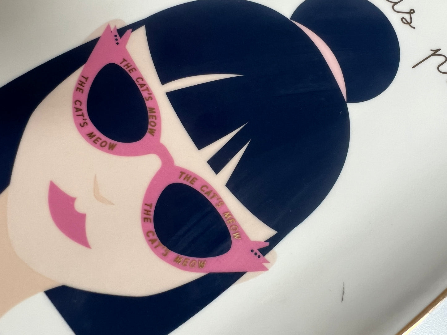 C'EST LA VIE! PARIS PORCELAIN TRAY