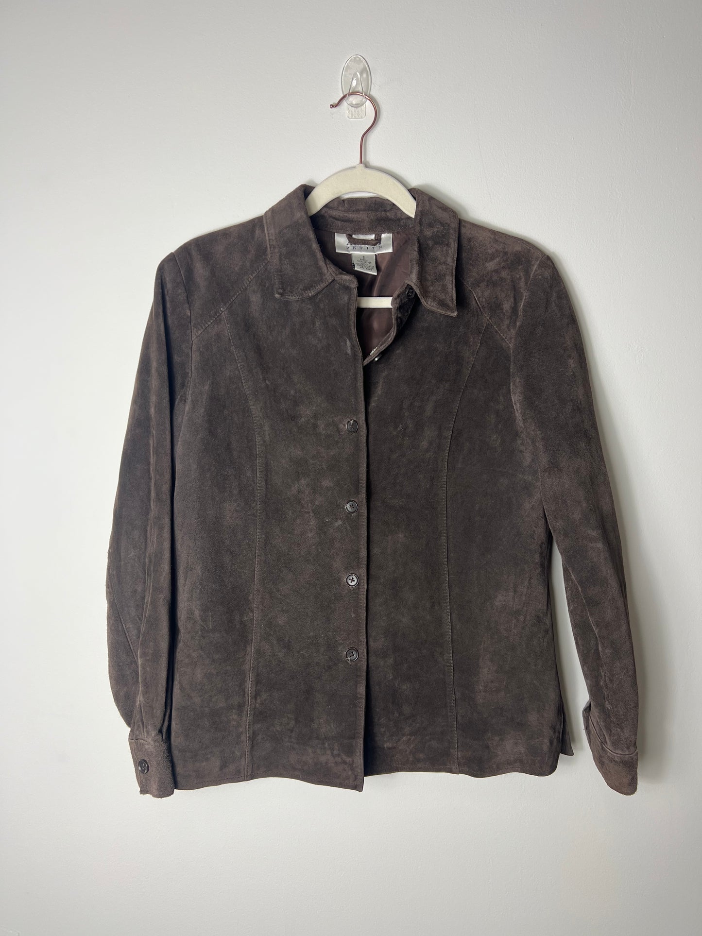 BROWN VINTAGE GENUINE LEATHER JACKET