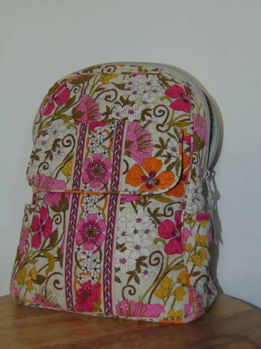 Vintage Vera Bradley Retired Tea Garden Backpack