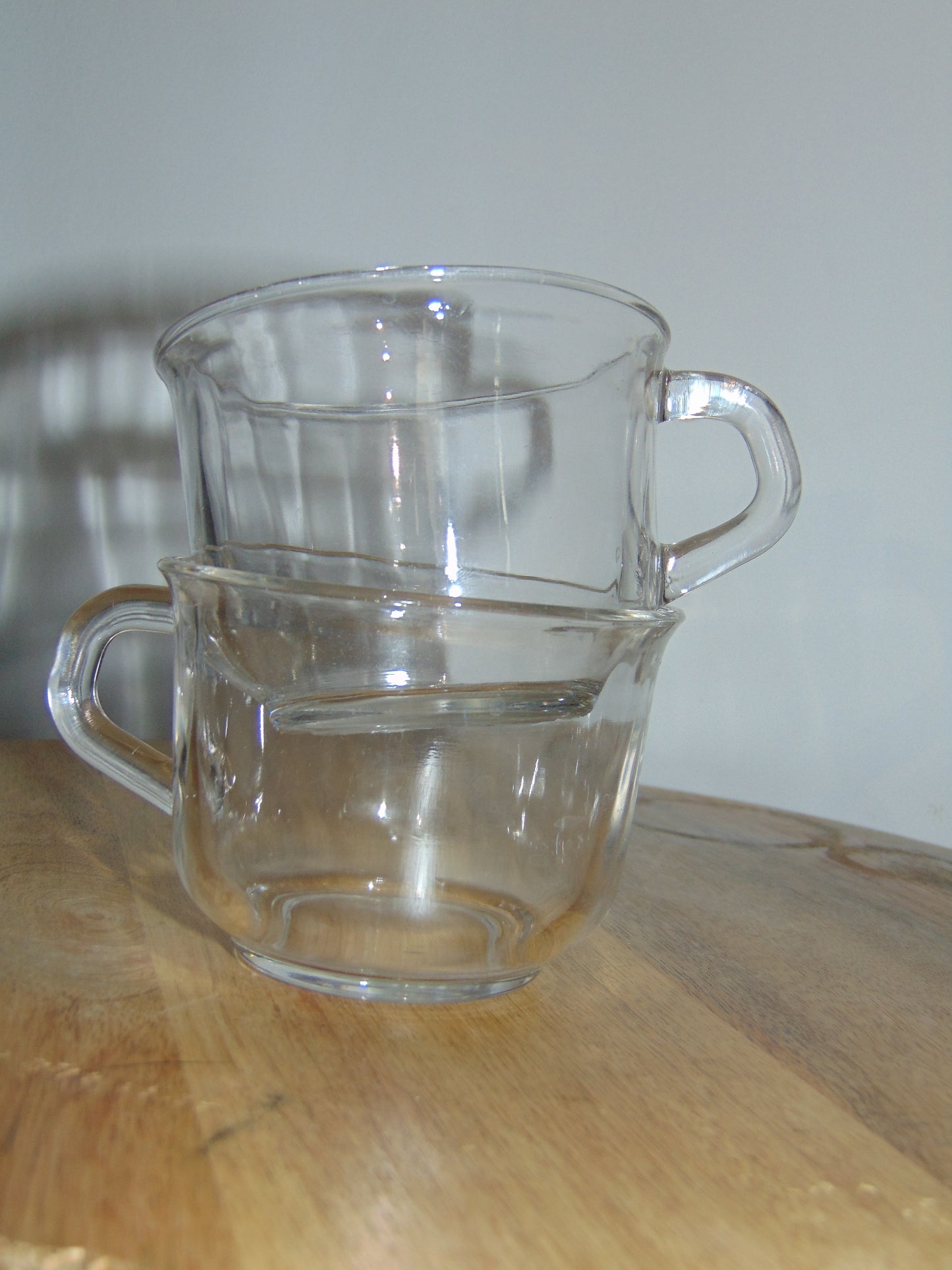 Set of 2 Vintage Fortecrisa Mexico Cappuccino Glasses