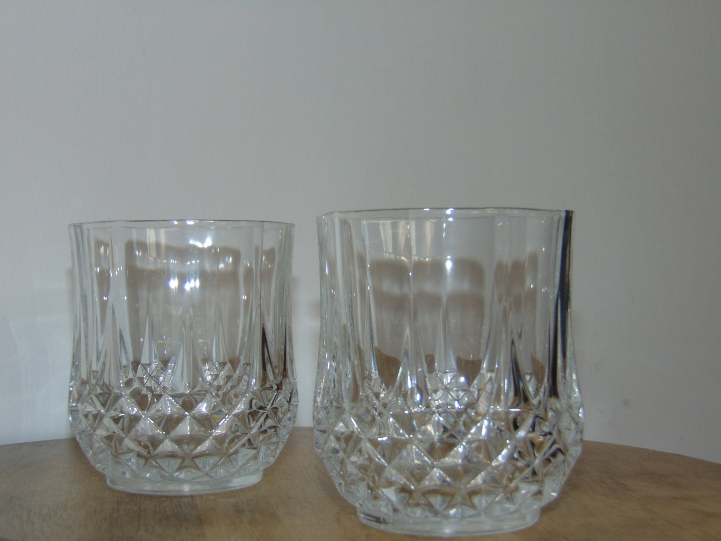 Set of 2, Double Old Fashioned Longchamp Glasses