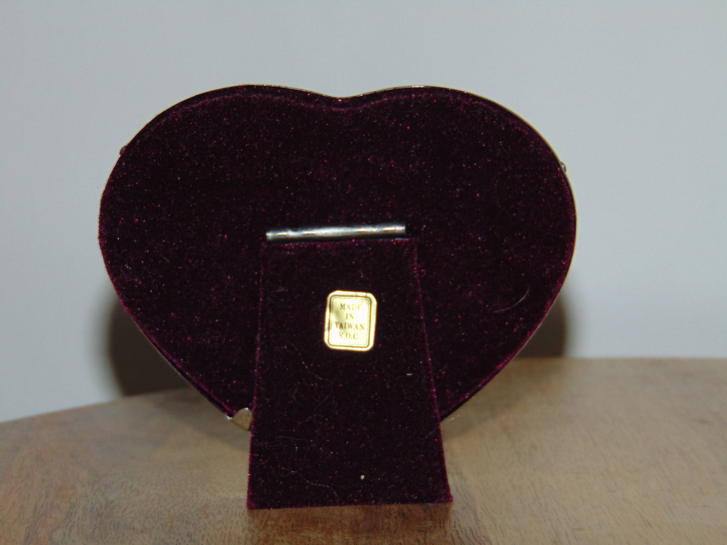 Silver Plated Heart Photo Frame